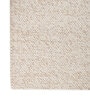 Soft Braided Rug 5X8 ft| Beige & White Carpet Dhurrie