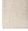 Soft Braided Rug 5X8 ft| White & Beige Carpet Dhurrie