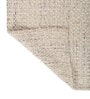 Soft Braided Rug 5X8 ft| White & Beige Carpet Dhurrie