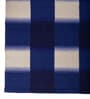 Soft Checkered Rug 5X8 ft| Dark Night Blue & White Carpet Dhurrie