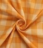 Orange Soft Cotton Breathable and Wrinkel Free Double Fitted Bedsheet with 2 Pillow Covers