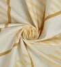 Beige Soft Cotton Breathable and Wrinkel Free Double Fitted Bedsheet with 2 Pillow Covers