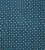 Blue Soft Cotton Breathable and Wrinkel Free Double Fitted Bedsheet with 2 Pillow Covers
