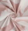 Pink Soft Cotton Breathable and Wrinkel Free Double Fitted Bedsheet with 2 Pillow Covers