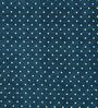 Blue Soft Cotton Breathable and Wrinkel Free Double Fitted Bedsheet with 2 Pillow Covers