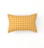 Orange Soft Cotton Breathable and Wrinkel Free Double Fitted Bedsheet with 2 Pillow Covers