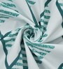 Light Green Soft Cotton Breathable and Wrinkel Free Double Fitted Bedsheet with 2 Pillow Covers