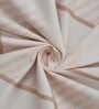Light Pink Soft Cotton Breathable and Wrinkel Free Double Fitted Bedsheet with 2 Pillow Covers