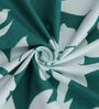 Green Soft Cotton Breathable and Wrinkel Free Double Fitted Bedsheet with 2 Pillow Covers