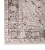 Soft Damask Rug 8X11 ft| Light Gold & Deep Ruby Carpet