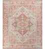 Soft Damask Rug 9'6X13 ft| Amber & Bright Yellow Carpet