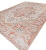 Soft Damask Rug 9'6X13 ft| Amber & Bright Yellow Carpet