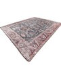 Soft Damask Rug 9'6X13 ft| Apricot Orange & Old Rose Carpet