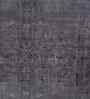 Soft Damask Rug 9'6X13 ft| Blue Haze & Steel Gray Carpet