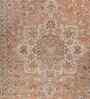 Soft Damask Rug 9'6X13 ft| Ochre & Amber Glow Carpet