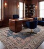 Soft Damask Rug 9'6X13 ft| Treetop & Amber Carpet
