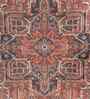 Soft Floral & Botanical Rug 9X12 ft| Twilight Blue & Amber Carpet