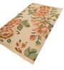 Soft Floral Rug 5X8 ft| Bright Yellow & Ashwood Carpet Dhurrie