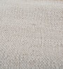 Silver Lake Blue Geometric Wool & Polyester 8X5 Feet Handmade Carpet