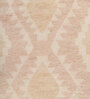 Soft Geometric Diamond Rug 5X8'6 ft| Medium Rose & Orange Carpet Dhurrie