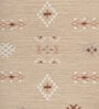 Soft Geometric Rug 5X8 ft| Ashwood & White Carpet Dhurrie