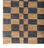 Soft Geometric Rug 8X10 ft| Tan & Ebony Carpet Dhurrie