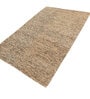 Soft Herringbone Rug 5X8 ft| Tan & Natural Carpet Dhurrie