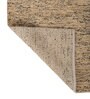 Soft Herringbone Rug 5X8 ft| Tan & Natural Carpet Dhurrie