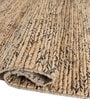Soft Herringbone Rug 5X8 ft| Tan & Natural Carpet Dhurrie