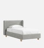 Soft Kids Toddler Bed In Ivory Colour