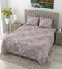 Soft Lavender Metro 186 TC Cotton King Bedsheet With 2 Pillow Covers