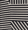 Soft Maze Rug 5X8 ft| Ebony & White Carpet Dhurrie
