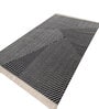 Soft Maze Rug 5X8 ft| Ebony & White Carpet Dhurrie