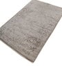 Blue And Grey Traditional Polyester 4X6 Feet Machine Made Carpet