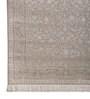 Gold And Beige Abstract Polyester 4X6 Feet Machine Made Carpet