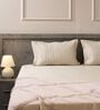 Soft Pearl 100% Cotton 300TC Solid Set of 2 Pillow Covers (Quilted)