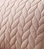 Soft Smoke 100% Cotton 300TC Solid Superking Bedsheet with 2 Pillow Covers (Quilted)