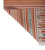 Soft Striped Rug 5X8 ft| Treetop & Beige Carpet Dhurrie