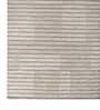 Soft Textured Striped Rug 5X8 ft| White & Sand Carpet Dhurrie