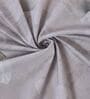 Pink Floral 180 TC Polyester King Sized Bedsheet With 2 Pillow Covers