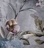 Brown Floral 180 TC Polyester King Sized Bedsheet With 2 Pillow Covers