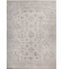 Soft Traditional Motif Rug 7'6X11 ft| Steel Gray & Cyan Blue Carpet