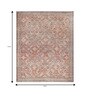 Soft Traditional Motif Rug 8'6X11'6 ft| Apricot Orange & Treetop Carpet