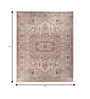 Soft Traditional Motif Rug 9'6X13 ft| Yellow flash & Treetop Carpet
