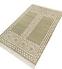 Soft Tribal Geometric Rug 4X6 ft| Treetop & White Carpet Dhurrie