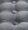 Softstone Square Velvet Pouffe in Grey Colour