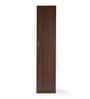 Soho 1 Door Wardrobe With Drawer In Smoked Walnut Finish