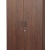 Soho 2 Door Wardrobe With Drawer In Smoked Walnut Finish