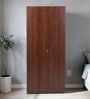 Soho 2 Door Wardrobe With Drawer In Smoked Walnut Finish