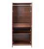 Soho 2 Door Wardrobe With Drawer In Smoked Walnut Finish